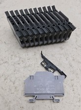12 Morsettitalia S-10H EURO S-10-5H DIN Rail Mount Fuse Holder Terminal Blocks