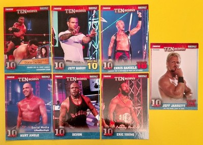 2012 Tristar TNA Impact TENacious Cards - 7 Card Legend Set (*Read Description*)