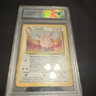 Pokémon Clefable Base Set 2 Holo Rare 005/130 70 HP Beckett 8 1999 English