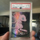 2000 TOPPS CHROME POKEMON T.V. SPECTRA #151 MEW PSA 6 LOW POP!