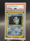 Pokémon TCG Giovanni's Gyarados Holo Swirl 5/132 Gym Challenge PSA 7