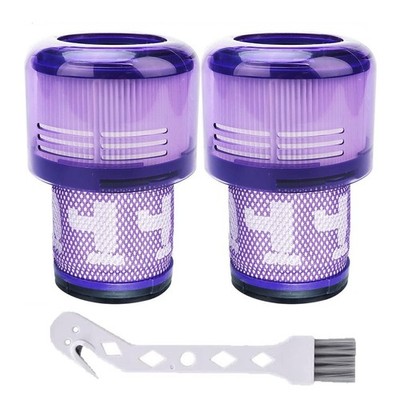 2x Filter HEPA für Dyson V12 Slim Absolute Extra /Total Clean/Fluffy Staubsauger