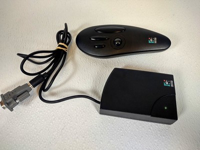 Logitech TrackMan Live Cordless Mouse & Receiver Interactive Presentations NICE!