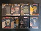 Funko Pop! Pins Lot of 8 (Star Wars, Naruto, Disney, Marvel)