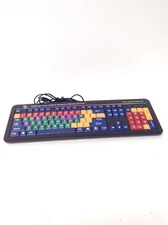 AWE LEARNING LB2B-AWE USB Colorful Slim Keyboard WORKING FREE SHIPPING!