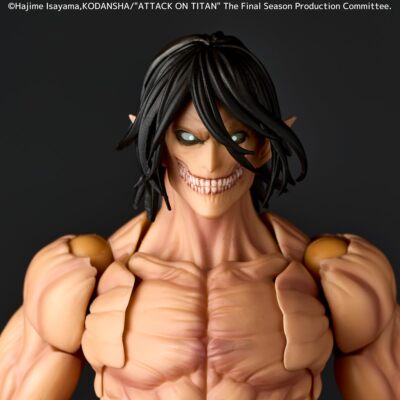 Attack on Titan Eren Yeager Kaiyodo Amazing Yamaguchi Figure