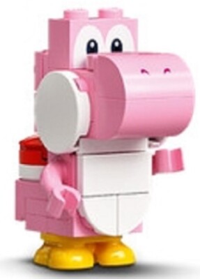 Lego Pink Yoshi Minifigure Fig Super Mario mar0064 2021