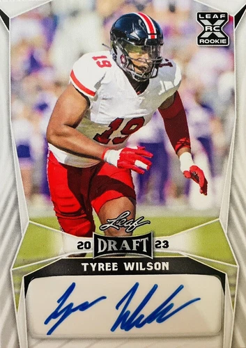 2023 Leaf Draft Tyree Wilson #BA-TW1