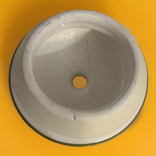 2 Sauvignon /West Indies Ceramic Canister Jars 6.5 "&5.35" Gasket Lids See Info - Picture 15 of 24