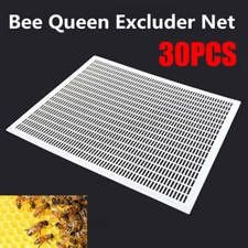 30Pack 10 Frame Plastic Queen Bee Excluder,Trapping Net Grid Beekeeping Tool kit