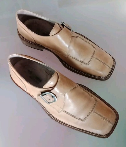 VIA STUDIO Lederschuhe Herren Gr.42 Made In Italy - Bild 6 von 7