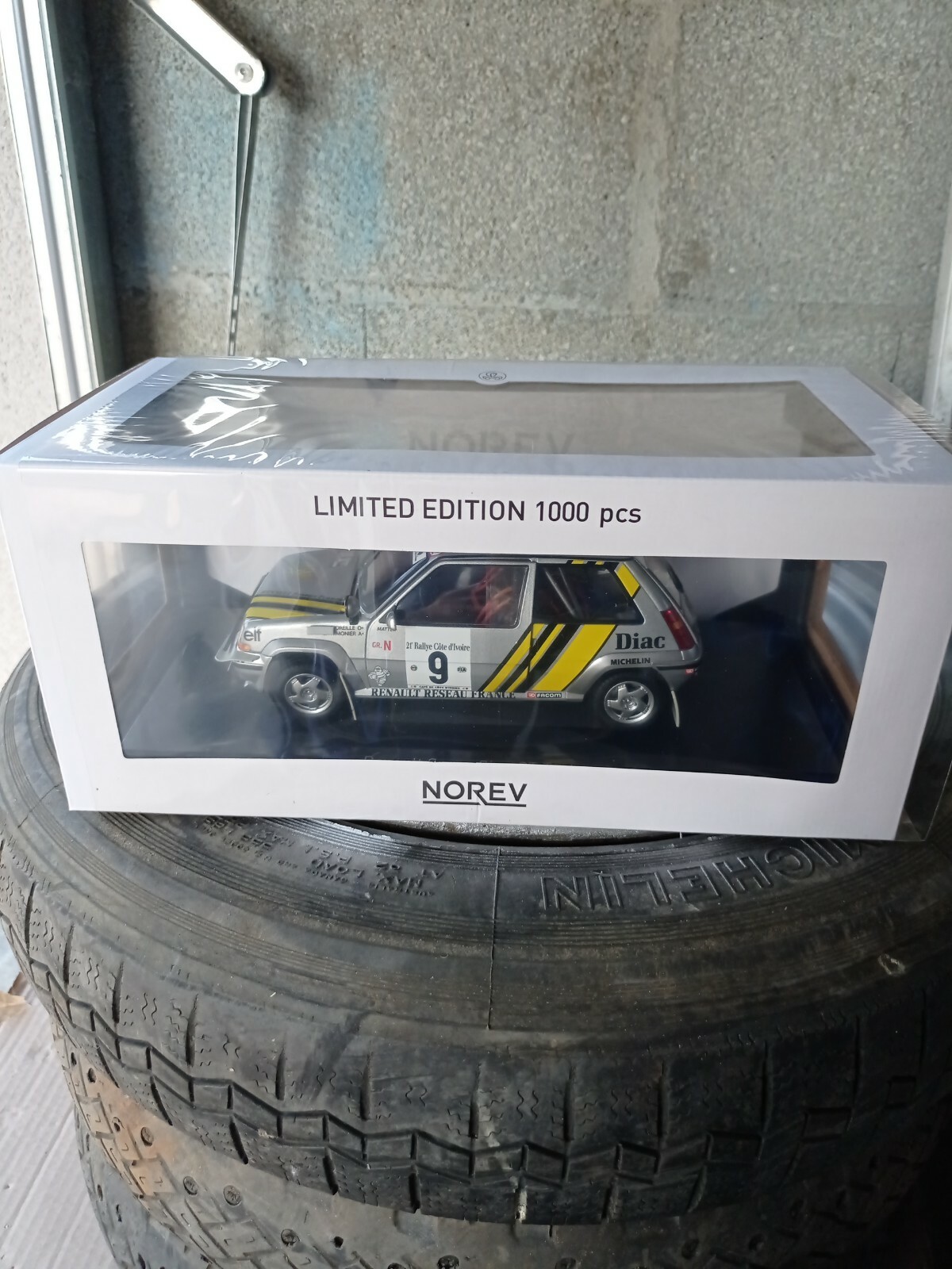 Renault Super Cinq GT Turbo #9 Rallye de Cote d'Ivoire 1989 - 1:18 Renault Super Cinq GT Turbo #9 Rallye de Cote d'Ivoire 1989 - 1:18