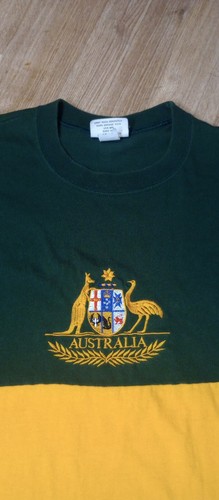 Short chemise vintage années 90 Australie Canterbury Wallabies rugby union XL - Photo 7/24