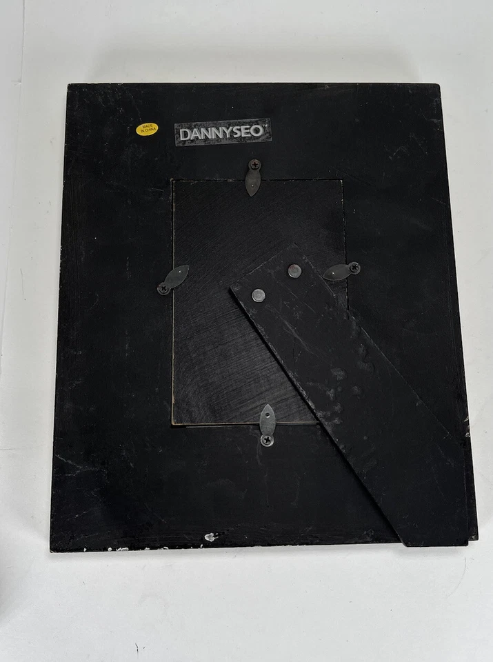 Зеленая деревенская примитивная толстая деревянная фоторамка Danny Seo ~ подходит для фотографий 8x10 - Изображение 3 из 4