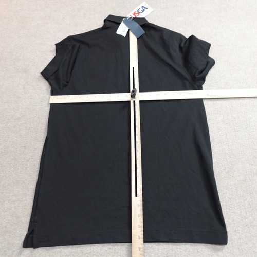 Shinnecock Hills Polo Shirt Medium Black USAG U.S. Open 2018 Performance NEW - Picture 7 of 9