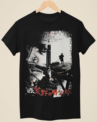 Django (1966) - Japanisches Filmplakat inspiriert Unisex schwarzes T-Shirt