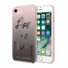 iPhone 7 Case, Rebecca Minkoff Double Up Clear Cell Phone Case - NEW