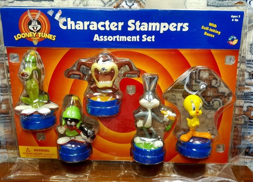 Vintage 99' Looney Tunes Character Stampers Complete Package Of 5 Pristine Tunes - Picture 13 of 16