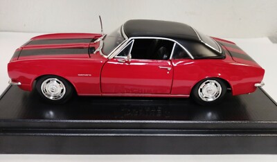 Voiture Miniature 1:18 Chevrolet Camaro Z28 1967 - Maisto, Boîte Neuve, Rouge, Modèle GT, Collection American Cars