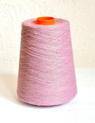 Natural 100% Linen Knitting and Weaving Yarns, 1.1 lb / 500 grams cone, 2 ply