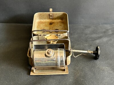 réchaud de tourisme portable et compact en métal