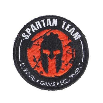 Patch Aufnäher Spartan Team Orange Softair EmersonGear