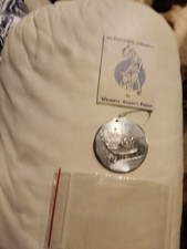 Wendell August Forge 1987 Sleigh Hand-Hammered Christmas Ornament 2 1/8"