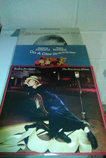 Barbara Streisand LP 3/pk "On a Clear Day You Can See Forever,Broadway,2nd Album