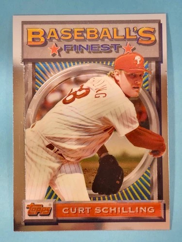1993 Topps Finest Baseball Curt Schilling #10