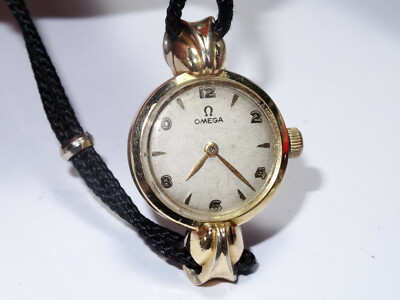 Ladies Antique OMEGA Gold Plated Watch 