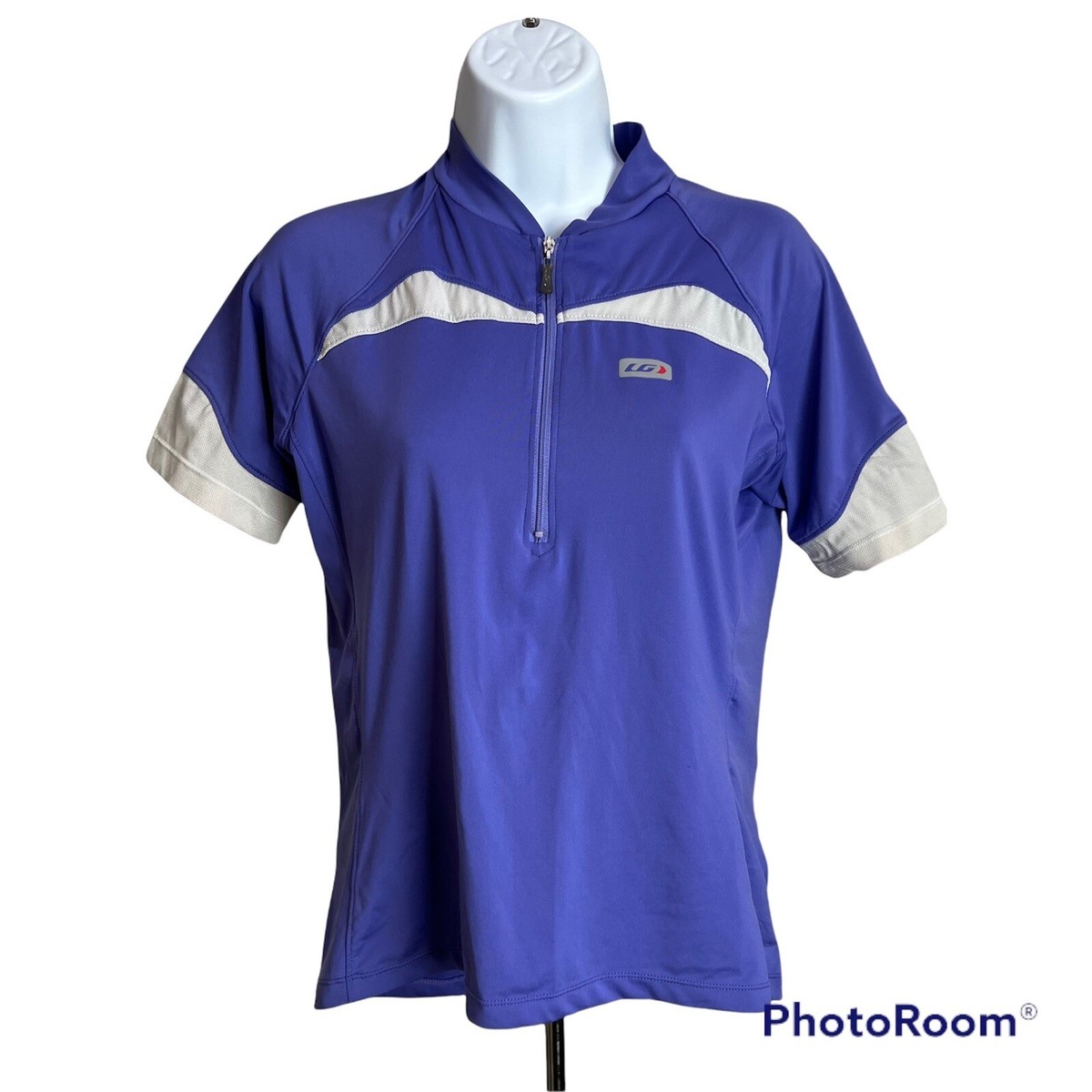 n*o様 Louis Garneau 270mm MIDNIGHT PURPLE Louis Garneau Womens 1/4 Zip Sleeveless Cycling Top Size