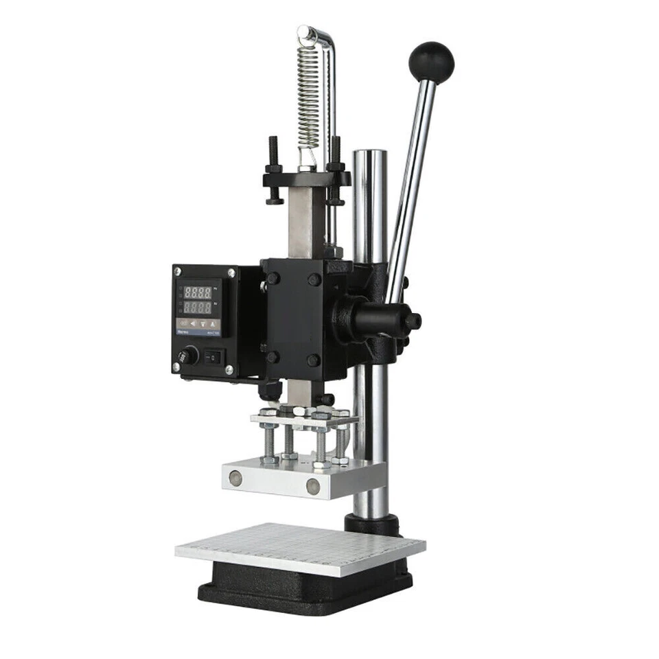DIY Manual Electric Heat Embossing Machine 5x7cm Press Hot Foil Stamping 500W - Image 2 of 4