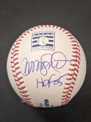 Ryne Sandberg HOF Chicago Cubs Signed Hall Of Fame Baseball AUTO JSA Sticker