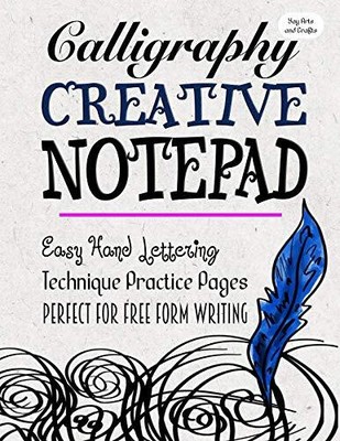 Calligraphy Creative Notepad: Easy ..., Arts and Crafts