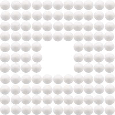 Foam Balls for Crafts 2 Inch 112 Pack, White Polystyrene Smooth round Ball, for