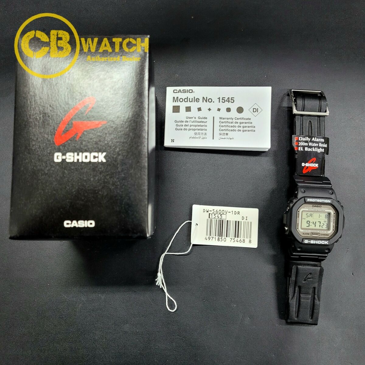 RARE Casio Dw-5600e 1545 G-shock 200m Water Resistant Chrono RARE Casio Dw-5600e 1545 G-shock 200m Water Resistant Chrono