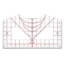 Acrylic Tshirt Ruler Guide Measurement Tool T Shirt Ruler for Heat Press