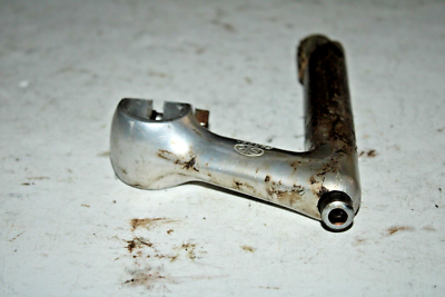 Potence Vélo Course Vintage SR 80 Mm – 22.2 Mm, 25.4 Mm, Argent (SR C5, Japon, Années 80)