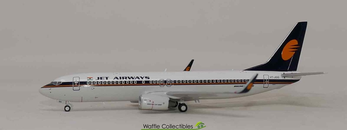 1:400 Panda Models Jet Airways B 737-800 VT-JGG 89987 PM-VTJGG