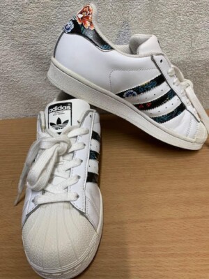 Adidas Superstar Adidas Patterned Trainers Womens Originals