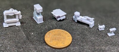 Preiser 17185 Workshop Equipment OO/HO - Foto 5