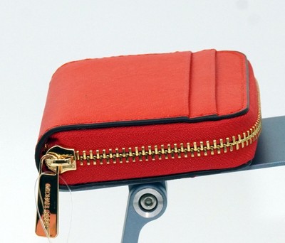 Michael Kors Jet Set Travel Medium Zip Around Card Case Wallet  (Dark Sangria)