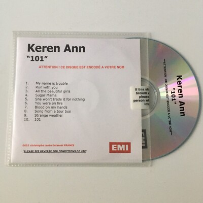 KEREN ANN - 101 - SELTENE PROMO CD!!!