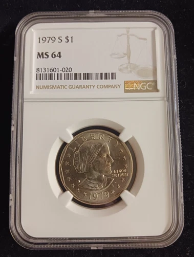 1979(S) NGC MS 64 Susan B. Anthony Dollar Coin