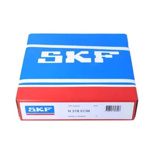 1X SKF N 318 ECM single row cylindrical roller bearing - Picture 1 of 2
