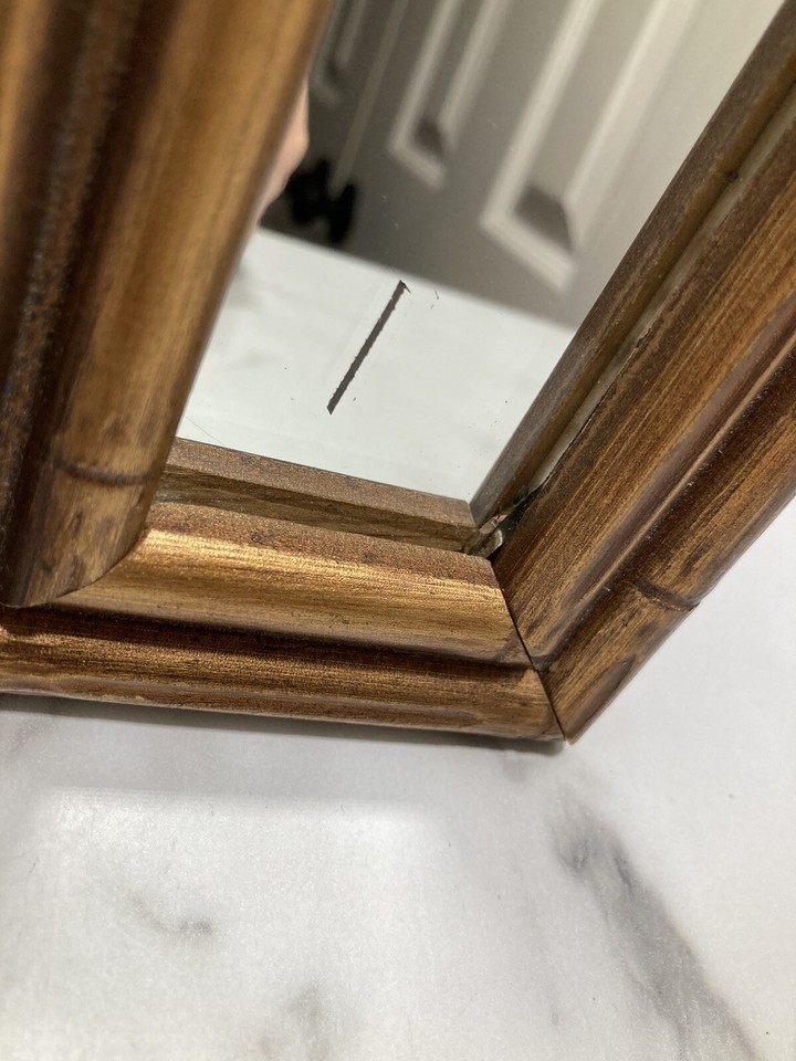 Vintage MCM Wall Mirror Decor *Flaw* eBay