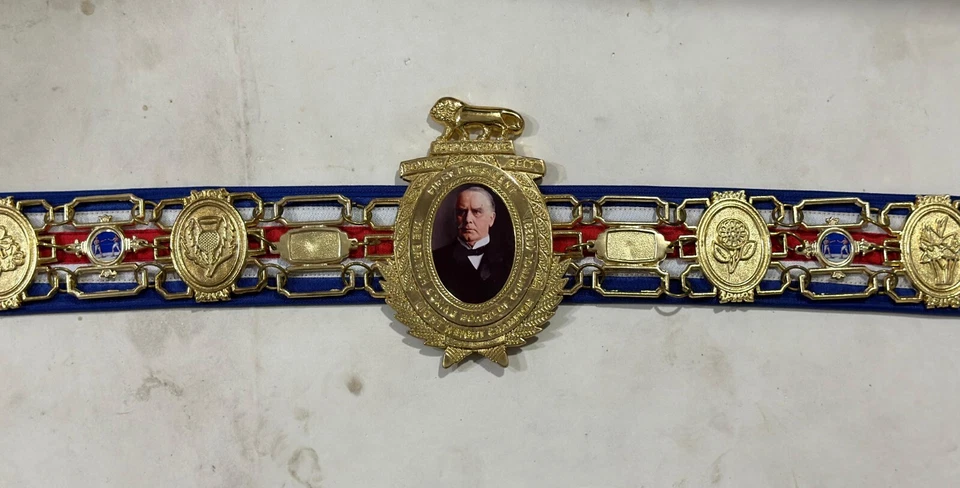 The Lord Lonsdale British Boxing Challenge Replica Championship Belt Adult Size - Image 3 of 4