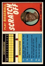 1970 Topps Scratch-Offs Baseball #7 Nate Colbert EX/MT *d11