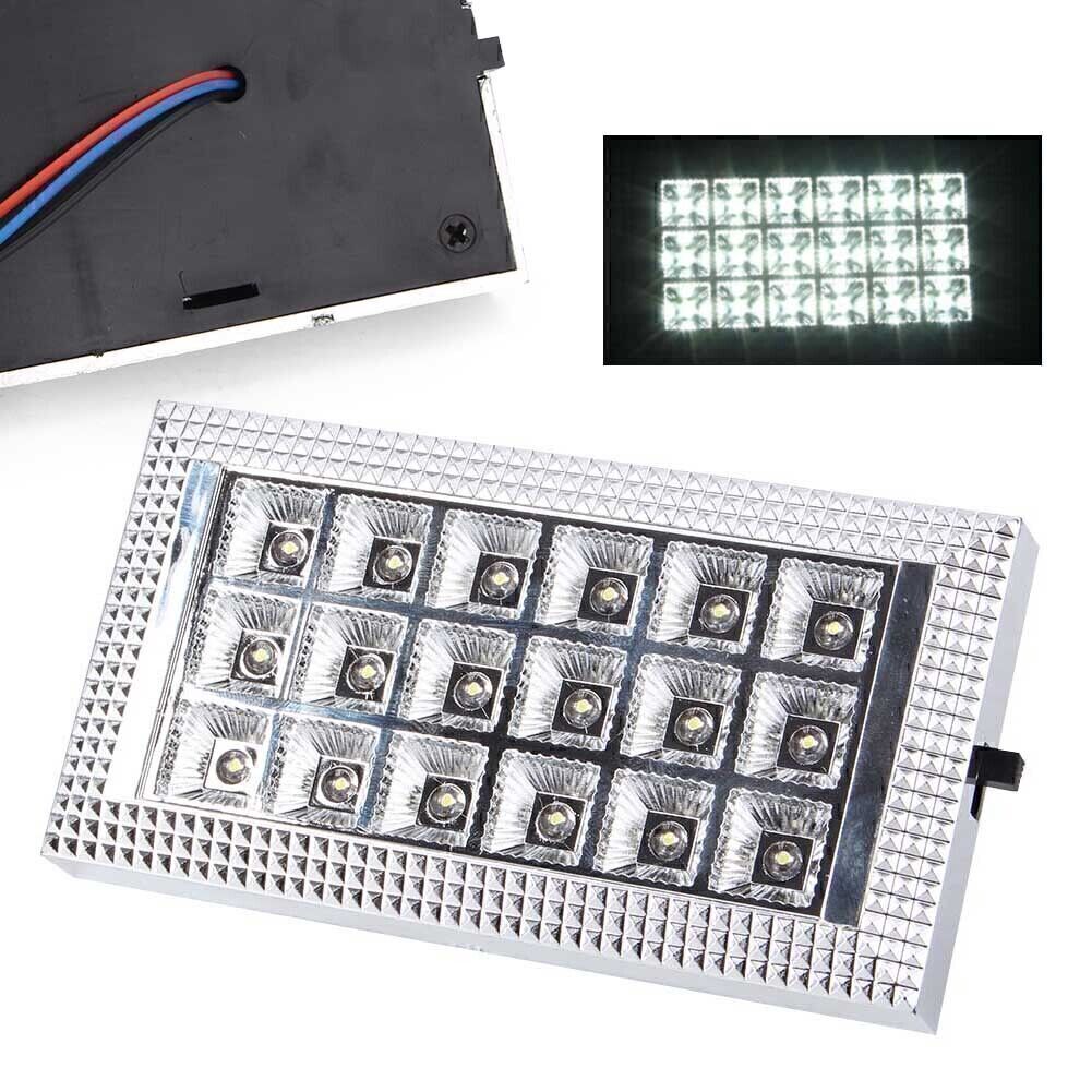 18 LED Roof Ceiling Vehicle Reading Lights Car Interior Lamp Bulb White 12V Auto