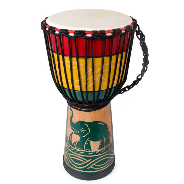 Remo Advent Djembe Drum Black 10" eBay